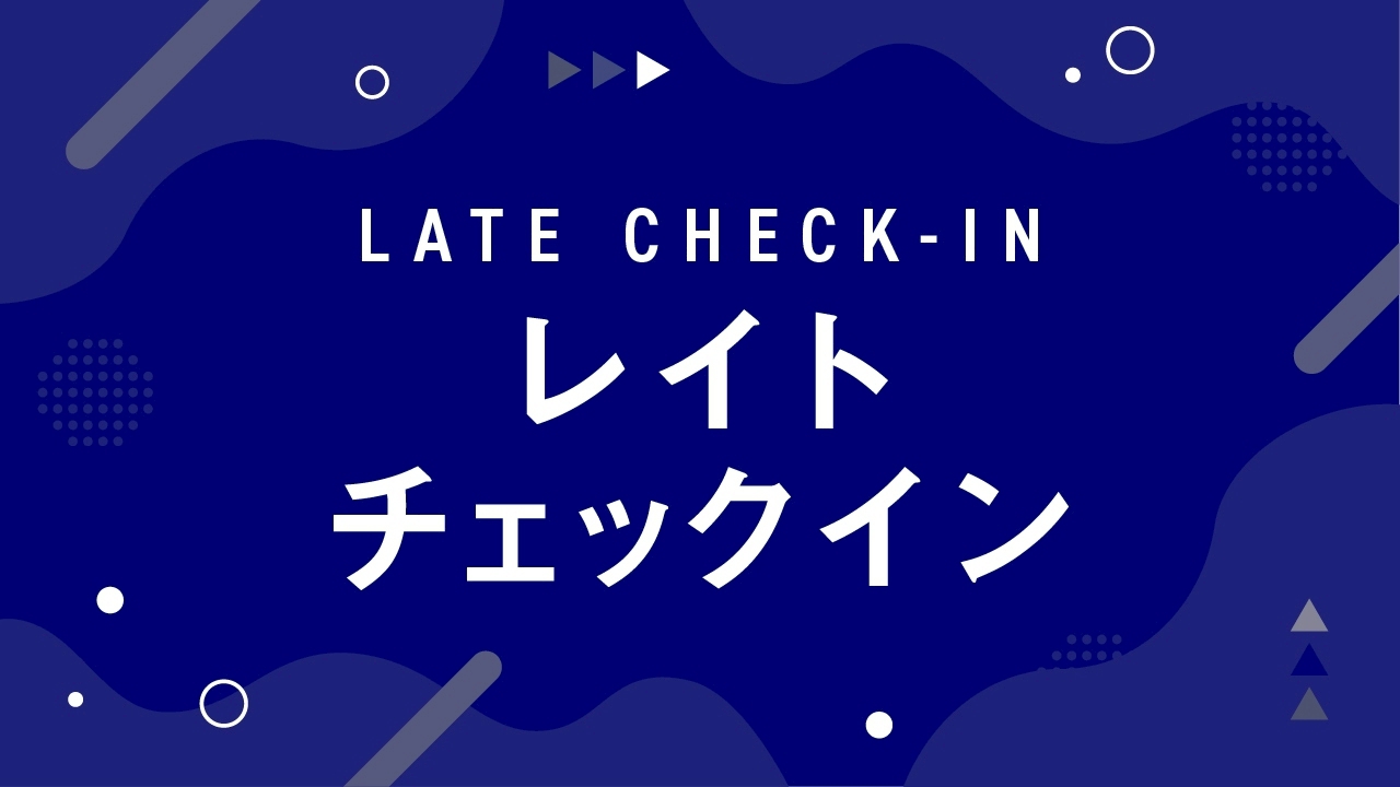 【LATE C/I PLAN】23時〜のチェックインならお得！ ★レイトチェックイン★【1泊限定】