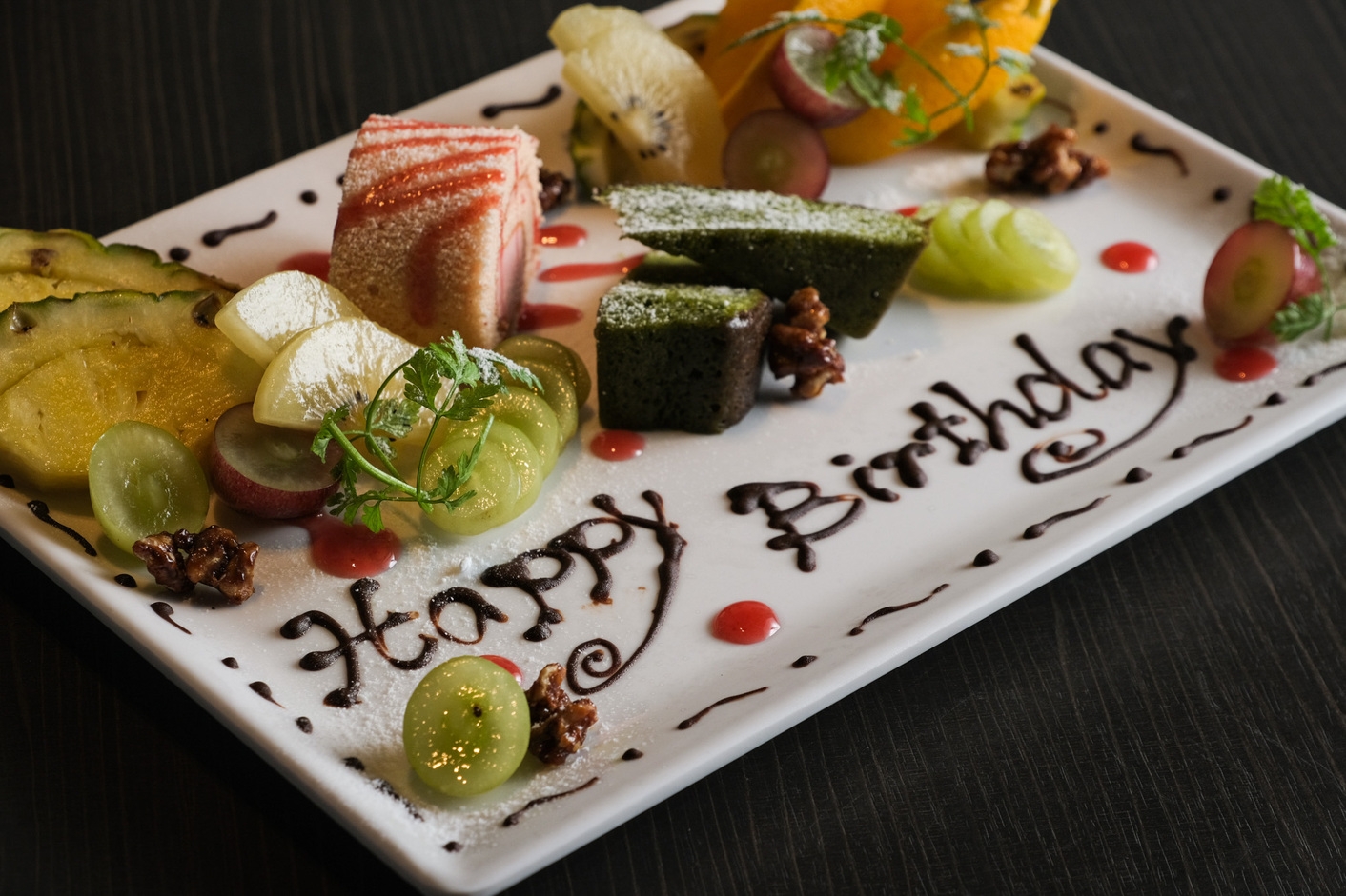 【記念日・お誕生日に◎アニバーサリープラン♪】☆デザートプレートと乾杯ドリンクが付いてくる☆