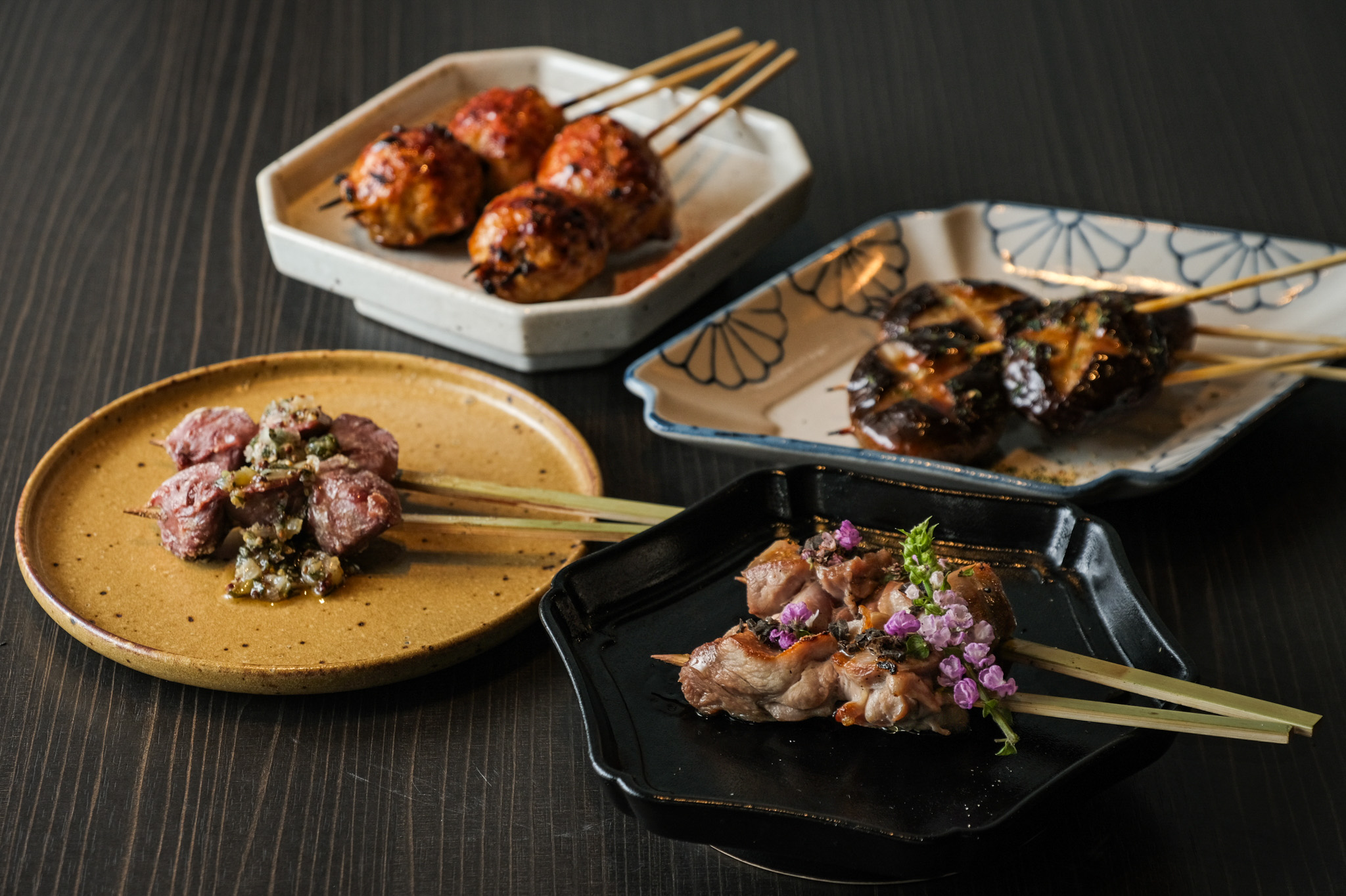 【ディナー】多彩な串料理