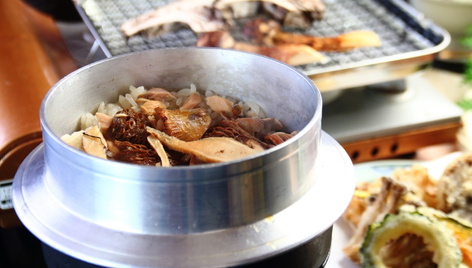 岐阜県特別プラン【秋の味覚】全9品＜地物 天然きのこ尽くし＞今しか食べられない♪ 秋限定の絶品コース