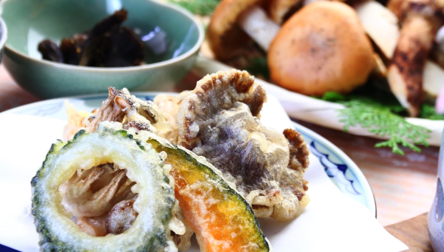 岐阜県特別プラン【秋の味覚】全9品＜地物 天然きのこ尽くし＞今しか食べられない♪ 秋限定の絶品コース
