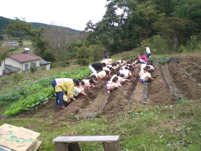 近隣の幼稚園児