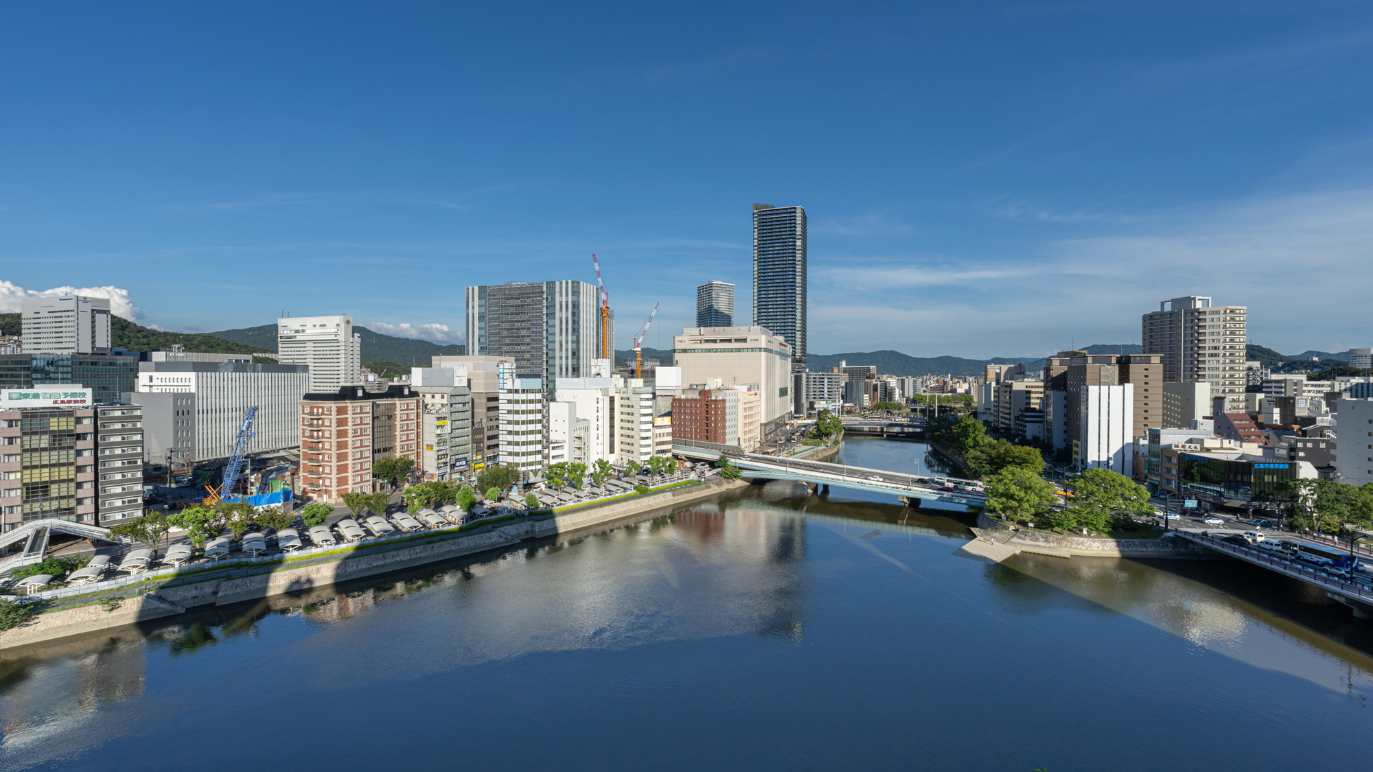 川側客室からの景色