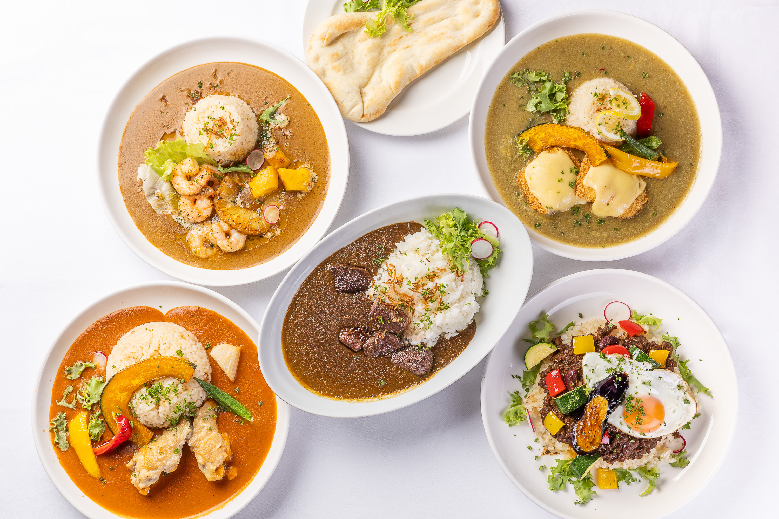 ランチ★8月限定「Summer Curry Fair 2025」を開催！