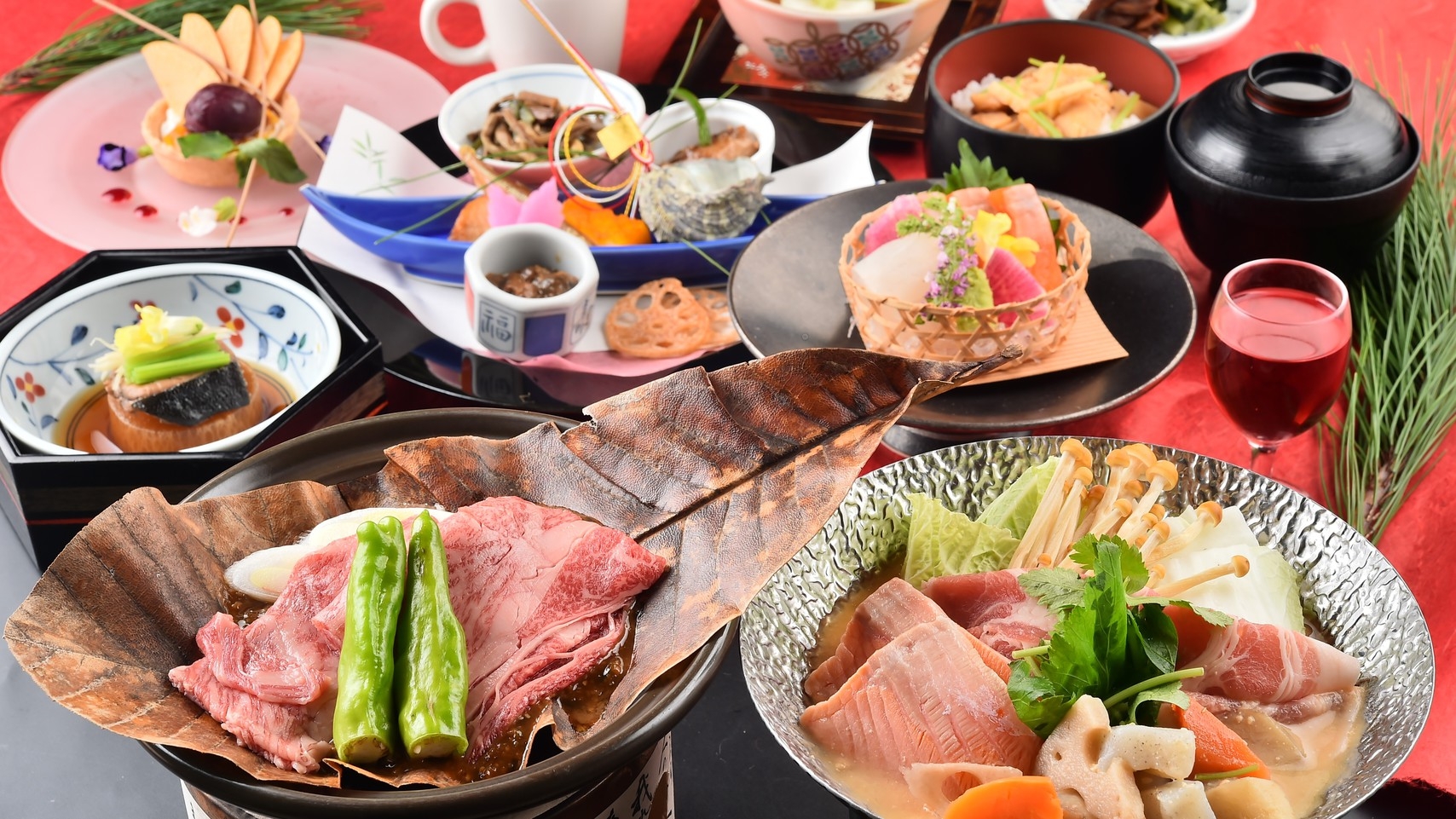 【温泉付離れ『美松亭』・個室食】お二人でのご利用に★5大特典★ グレードアップ≪雅≫