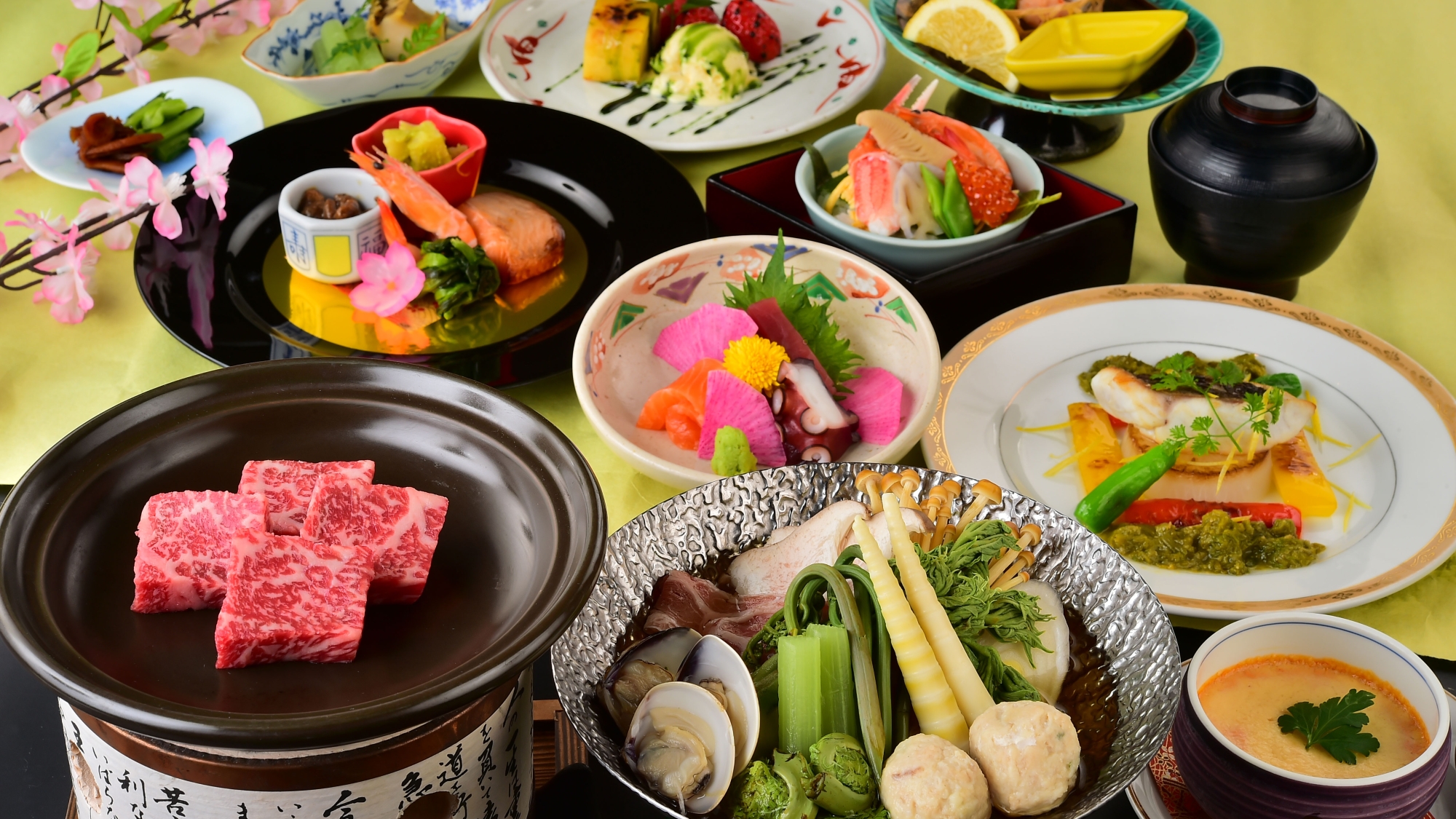 ご夕食（写真は一例です）