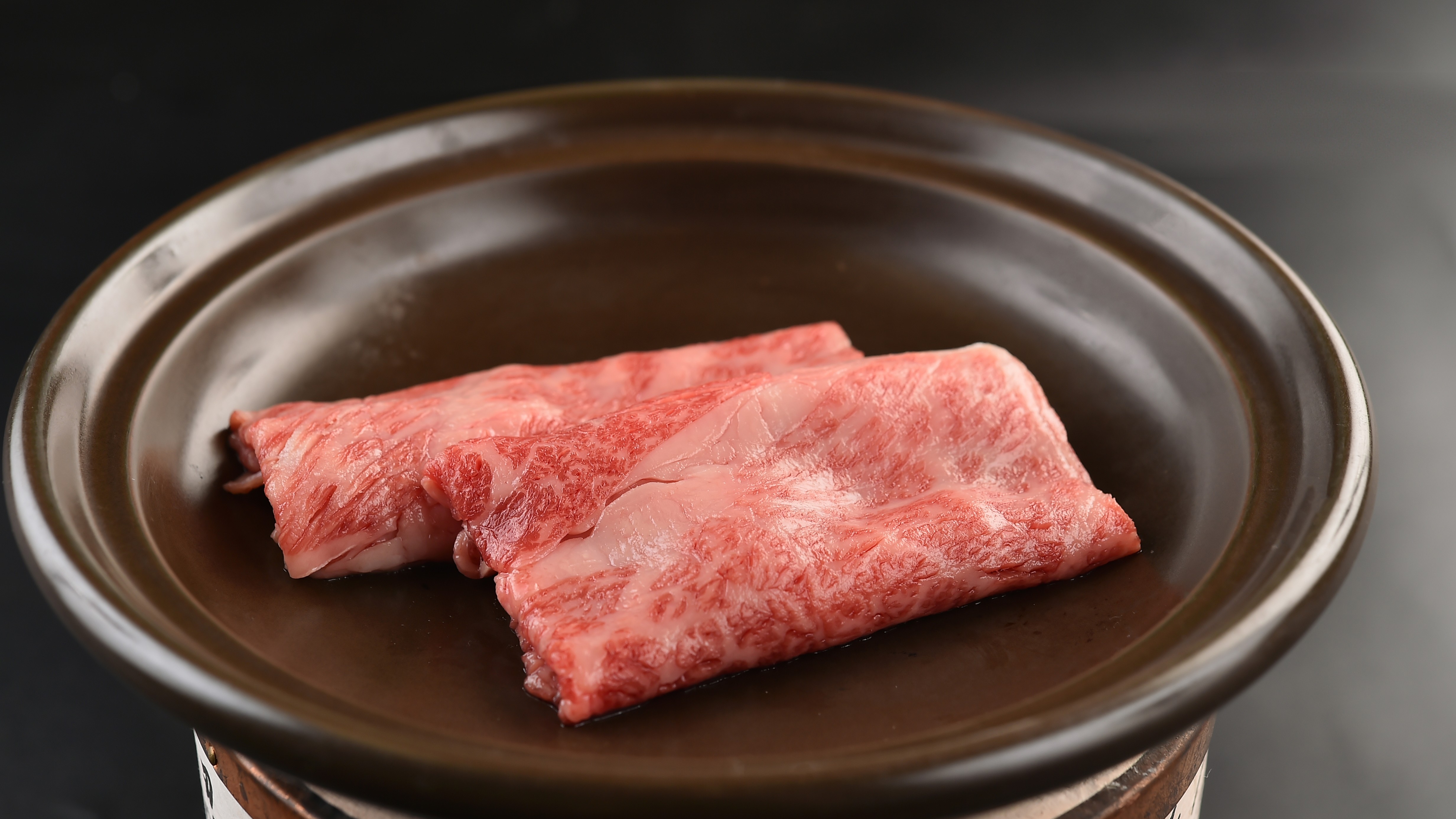 台の物　信州プレミアム牛の陶板焼きしゃぶご夕食（写真は一例です）