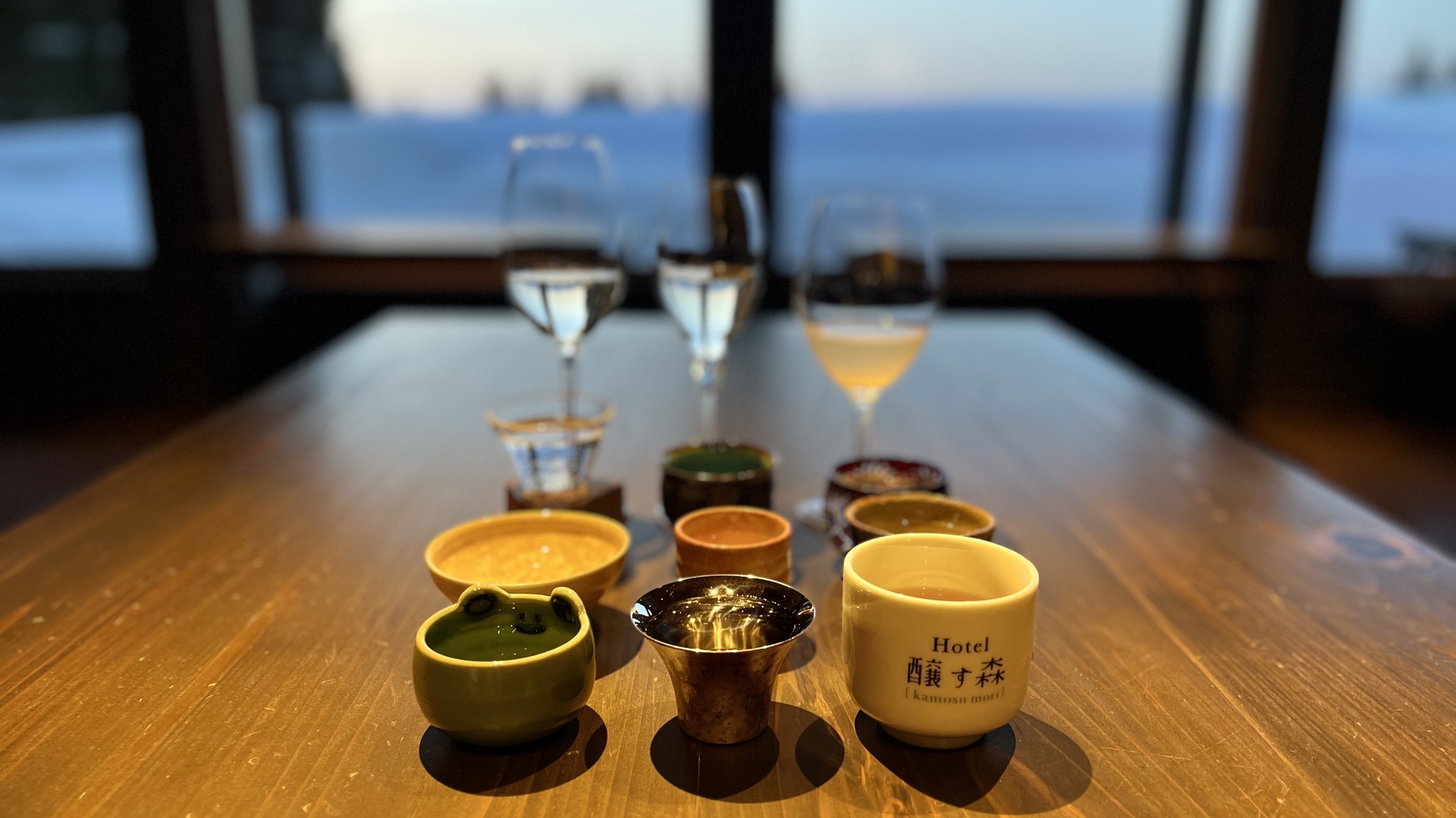 【1泊2食】■日本酒12種飲み比べ×醸す森イタリアン■新潟地酒のんべえプラン♪