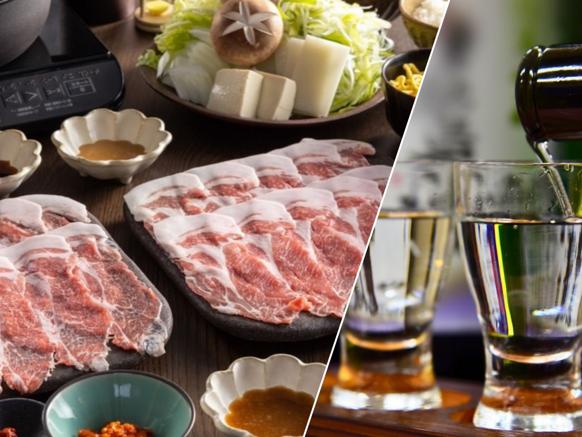 1泊2食”オーベルジュ醸す森”カジュアルプラン│しゃぶしゃぶ+地酒のんべえセット【2026年2月〜】