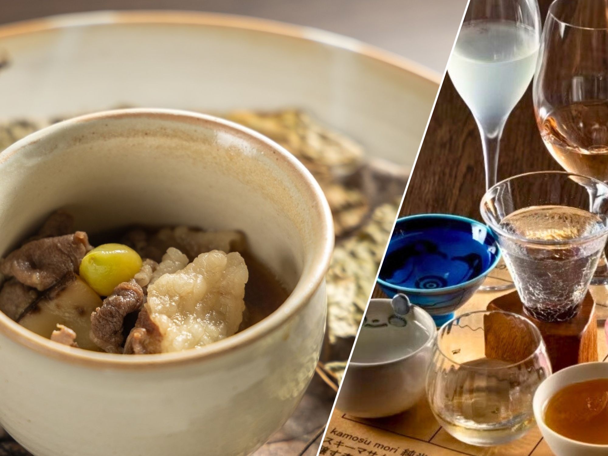 1泊2食 ”オーベルジュ醸す森”季節のコース+新潟地酒9種のんべえセット【2026年2月〜】