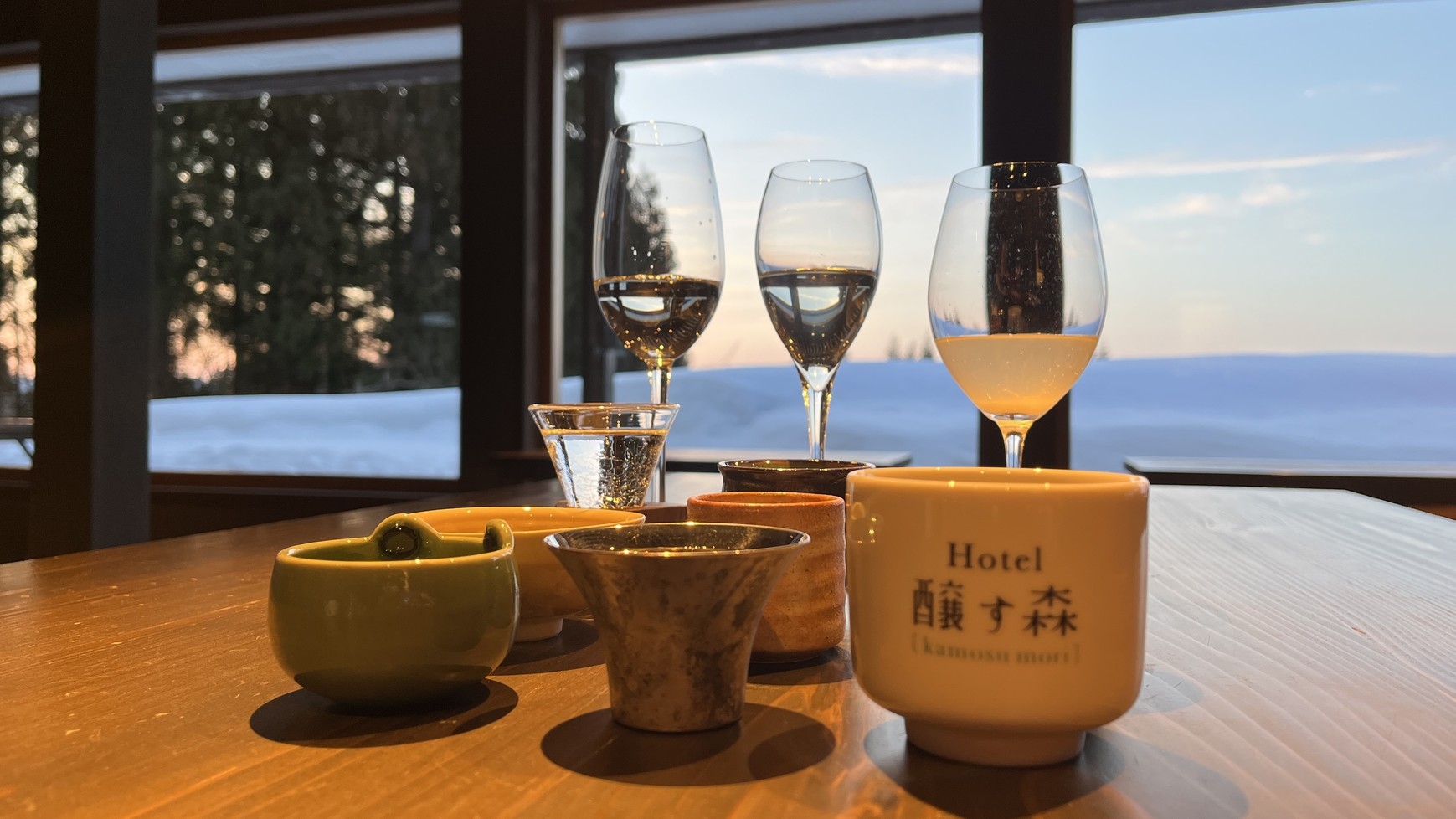 【1泊2食】■日本酒12種飲み比べ×醸す森イタリアン■新潟地酒のんべえプラン♪