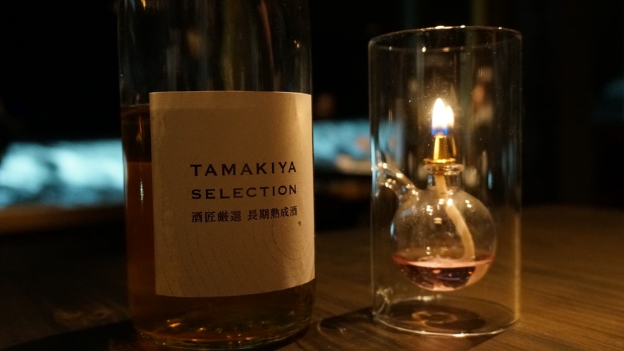 オリジナル日本酒　“TAMAKIYASELECTION"