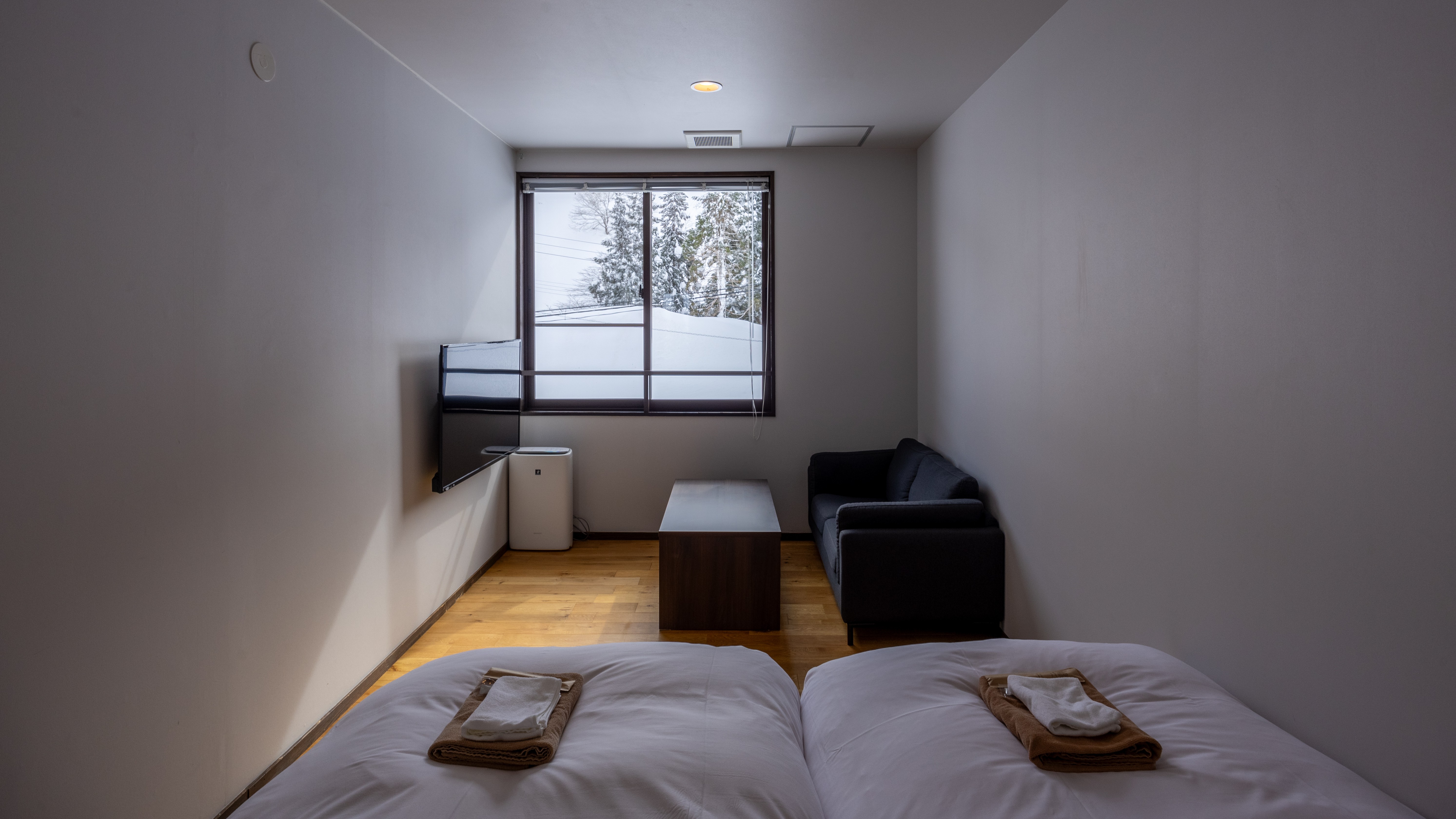 エコノミーツインB　冬景色