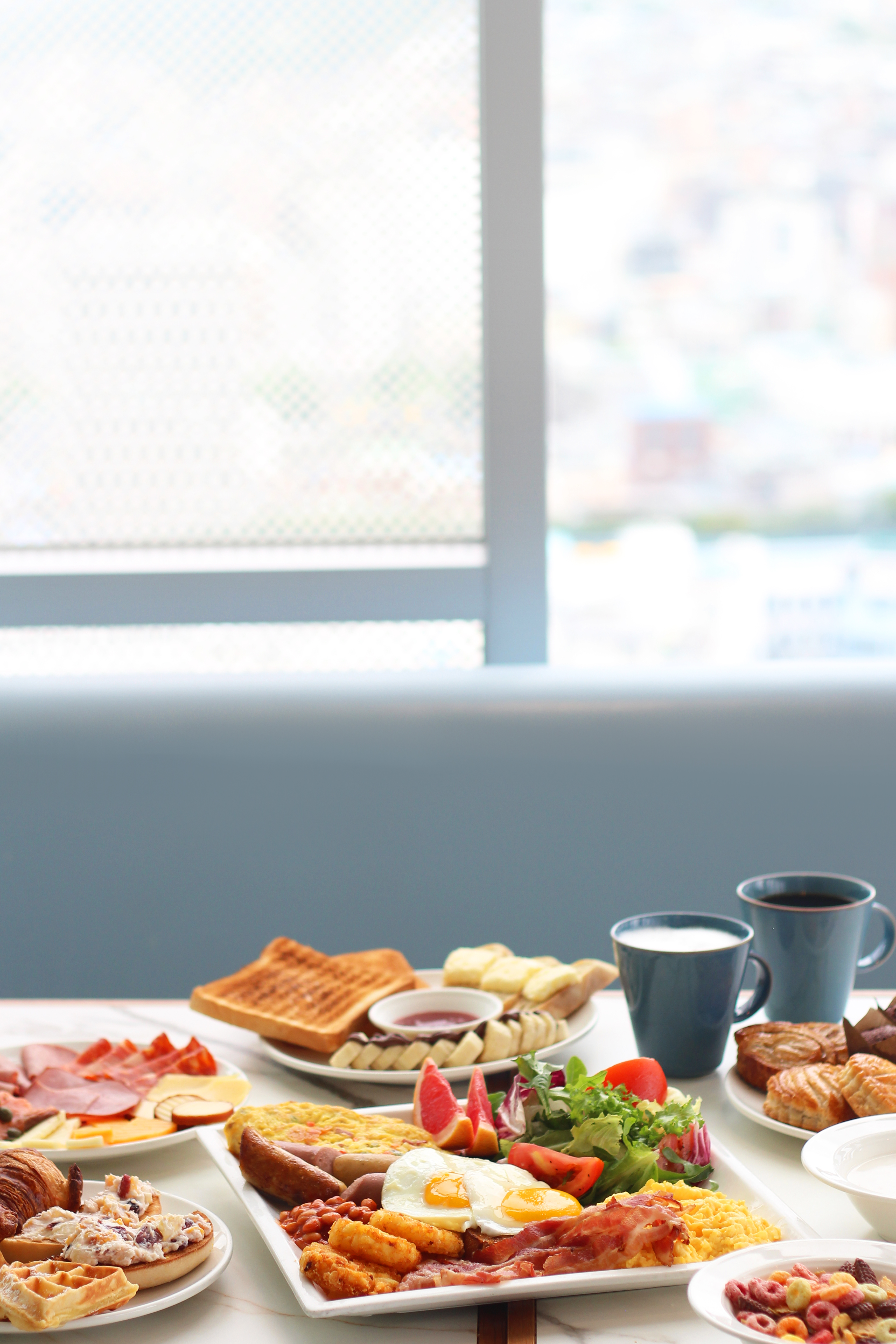 朝食ビュッフェ