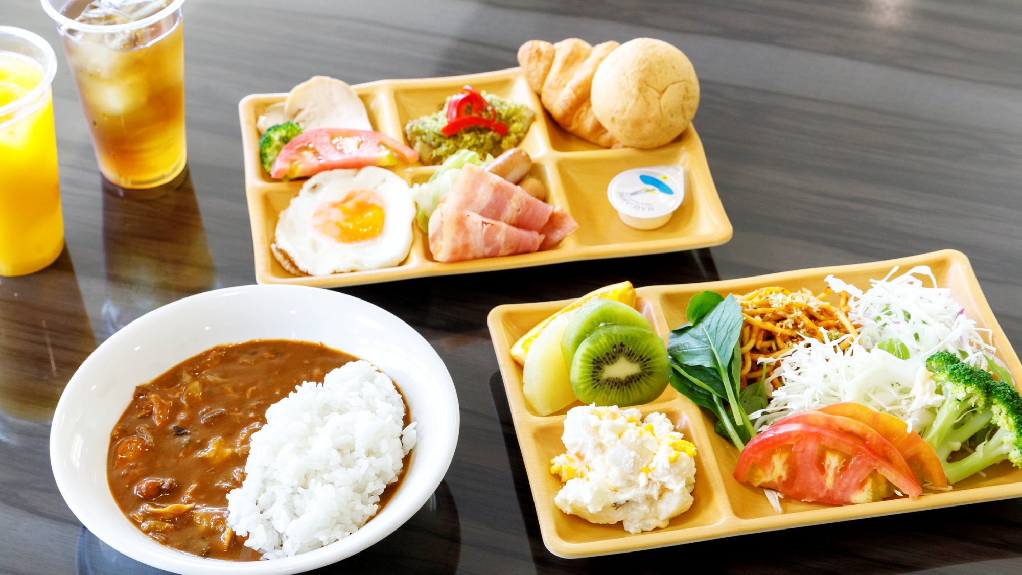 【朝食バイキング一例】洋食がお好きな方でもOK！お好きなものをお好きな分だけどうぞ