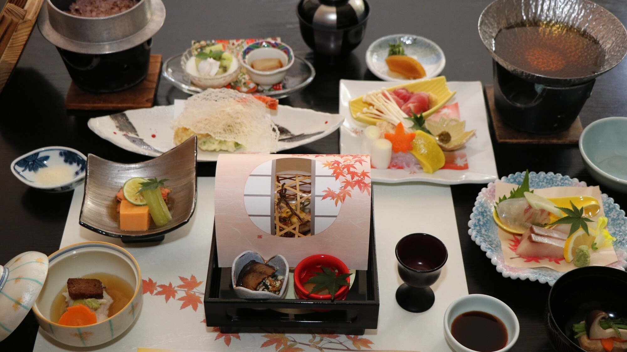 【基本プラン/月の棟】季節の素材を生かした旬の和会席