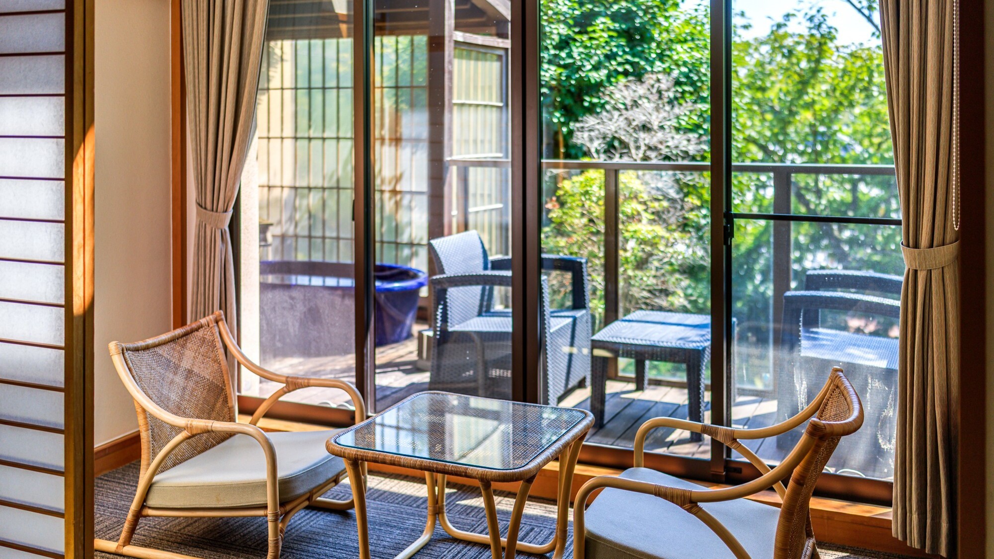 露天風呂付き客室