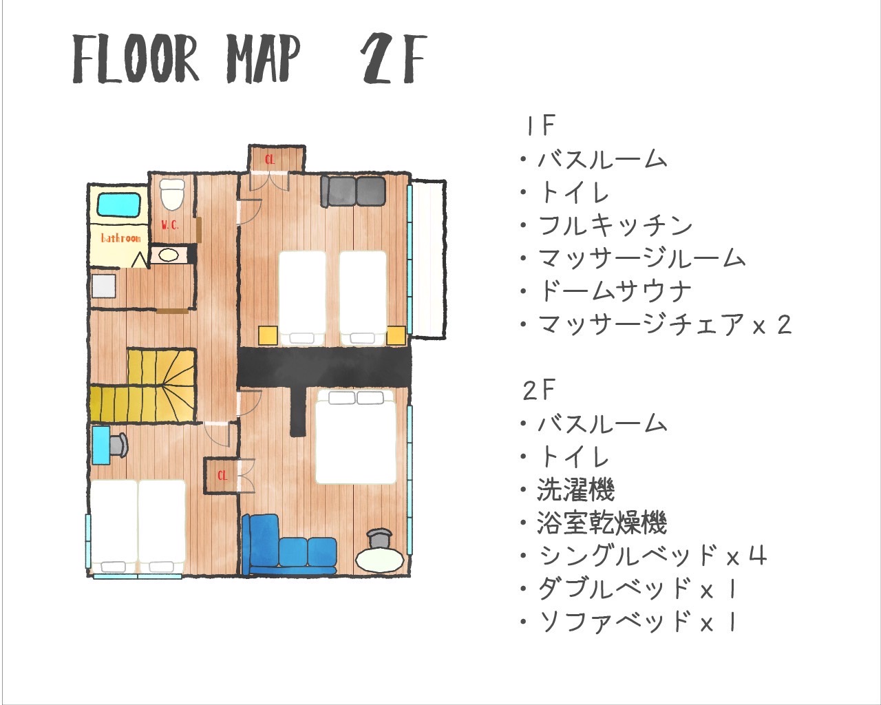 Floor Map ２階