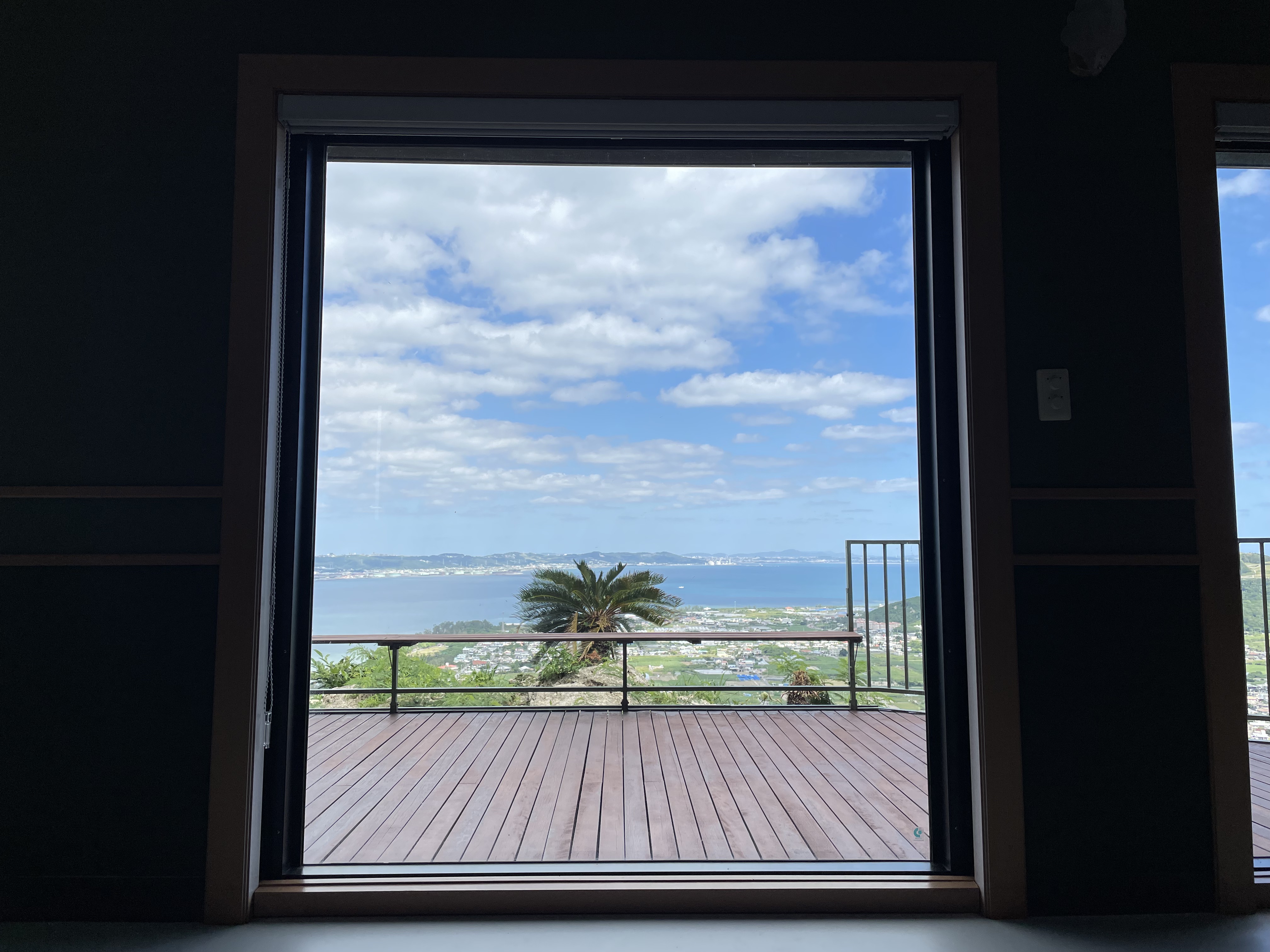 ホールからの景色