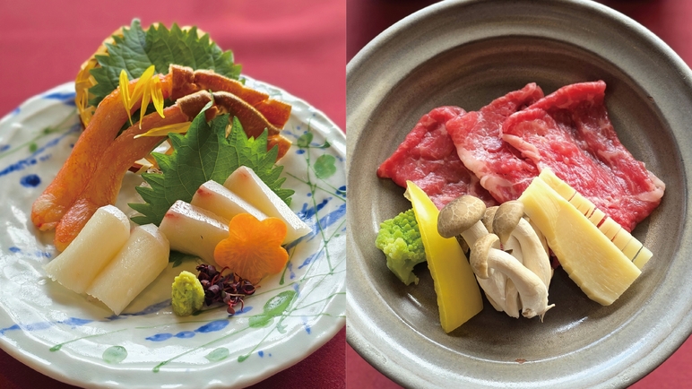 【楽天スーパーSALE】＜冬の味覚！かにブリ会席プラン（かに1.5杯）＞
