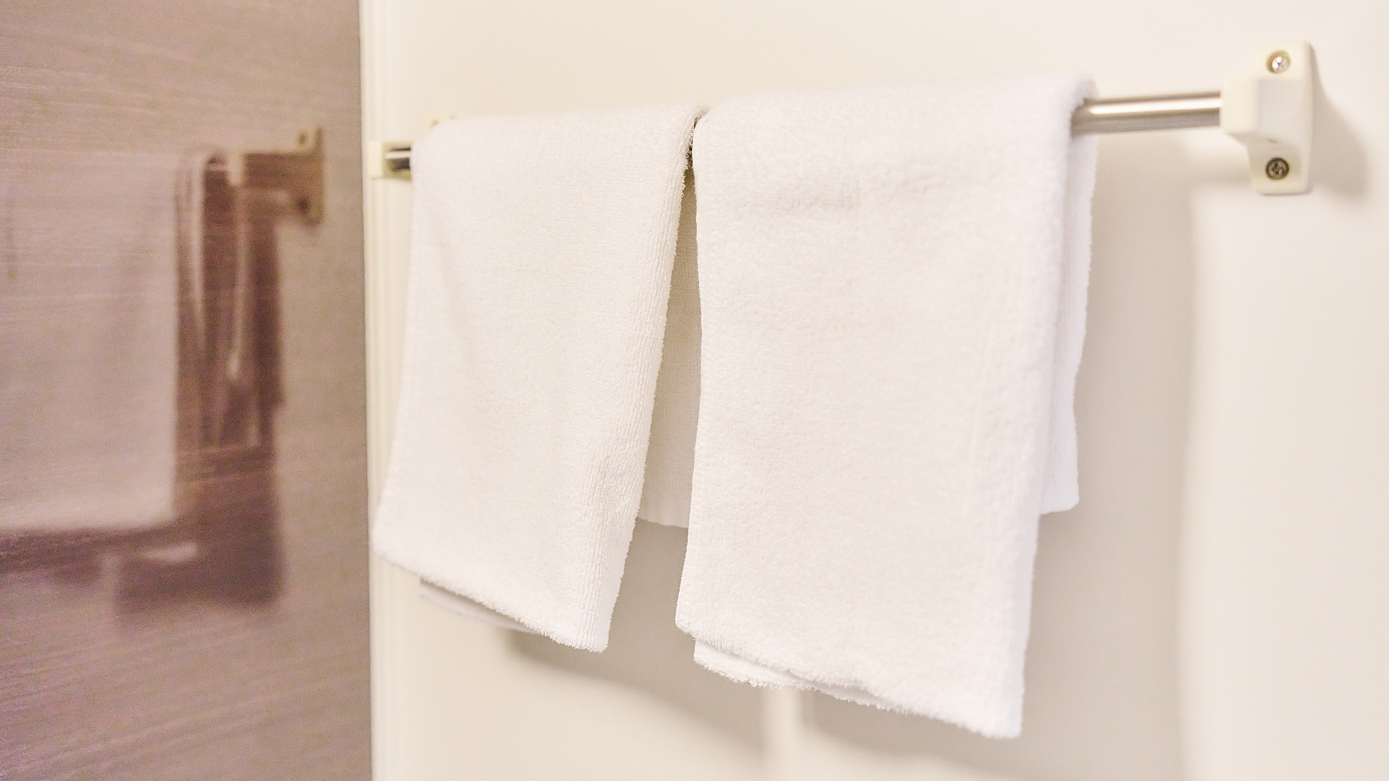 ・【部屋備品】各人数分のタオルを完備。旅行の荷物が少なくできます