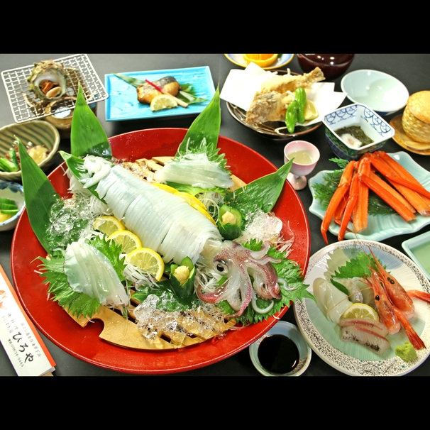 鮮度が命！！この夏オススメ◎今が旬の活イカ会席が【日帰り昼食】で新登場◇