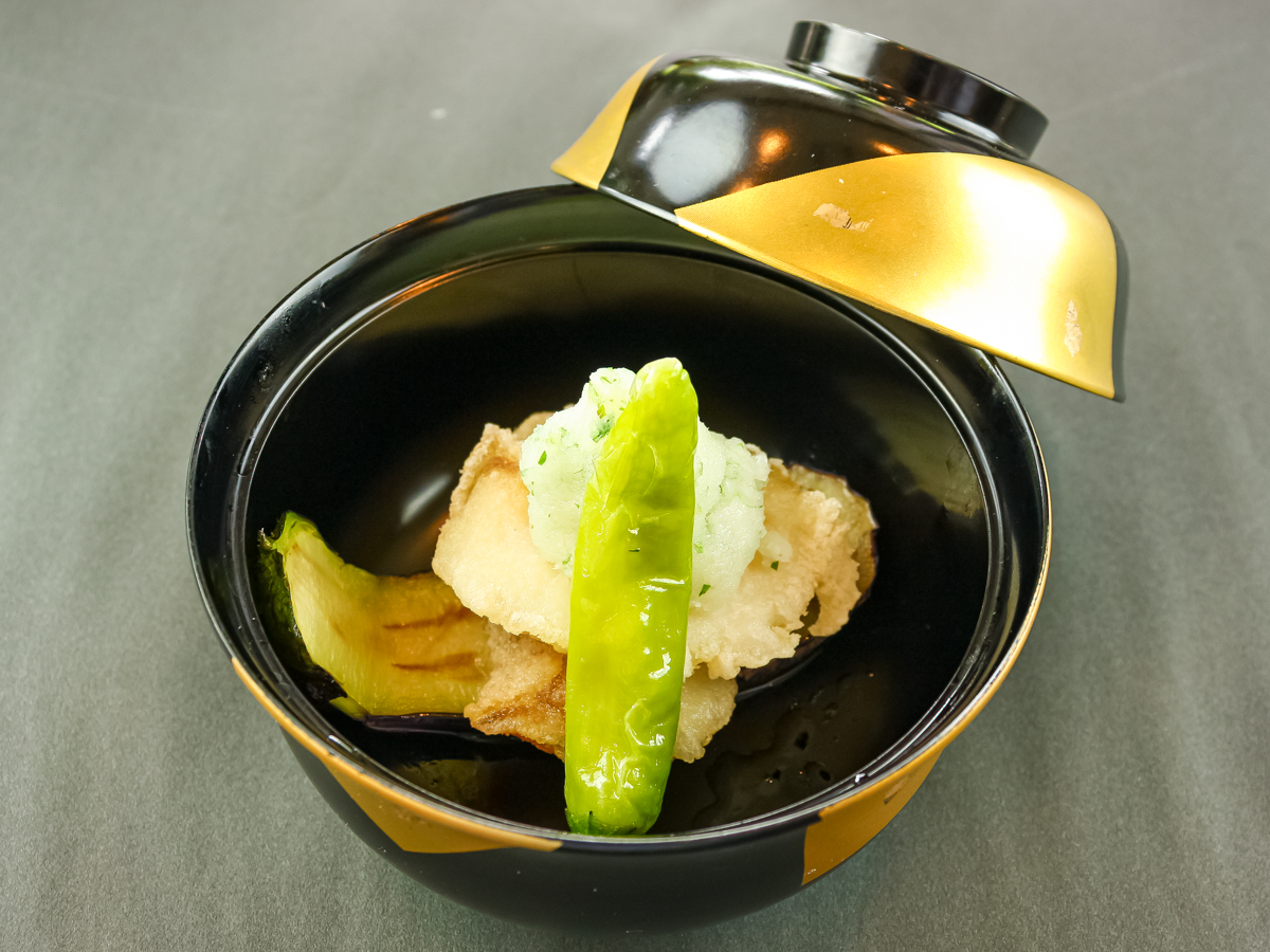 2021年9月10月のお献立の一例♪旬の食材を活かした和洋折衷創作会席膳をご用意致しました！！