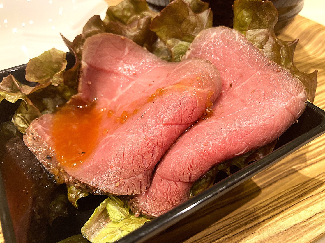 新朝食・ローストビーフ