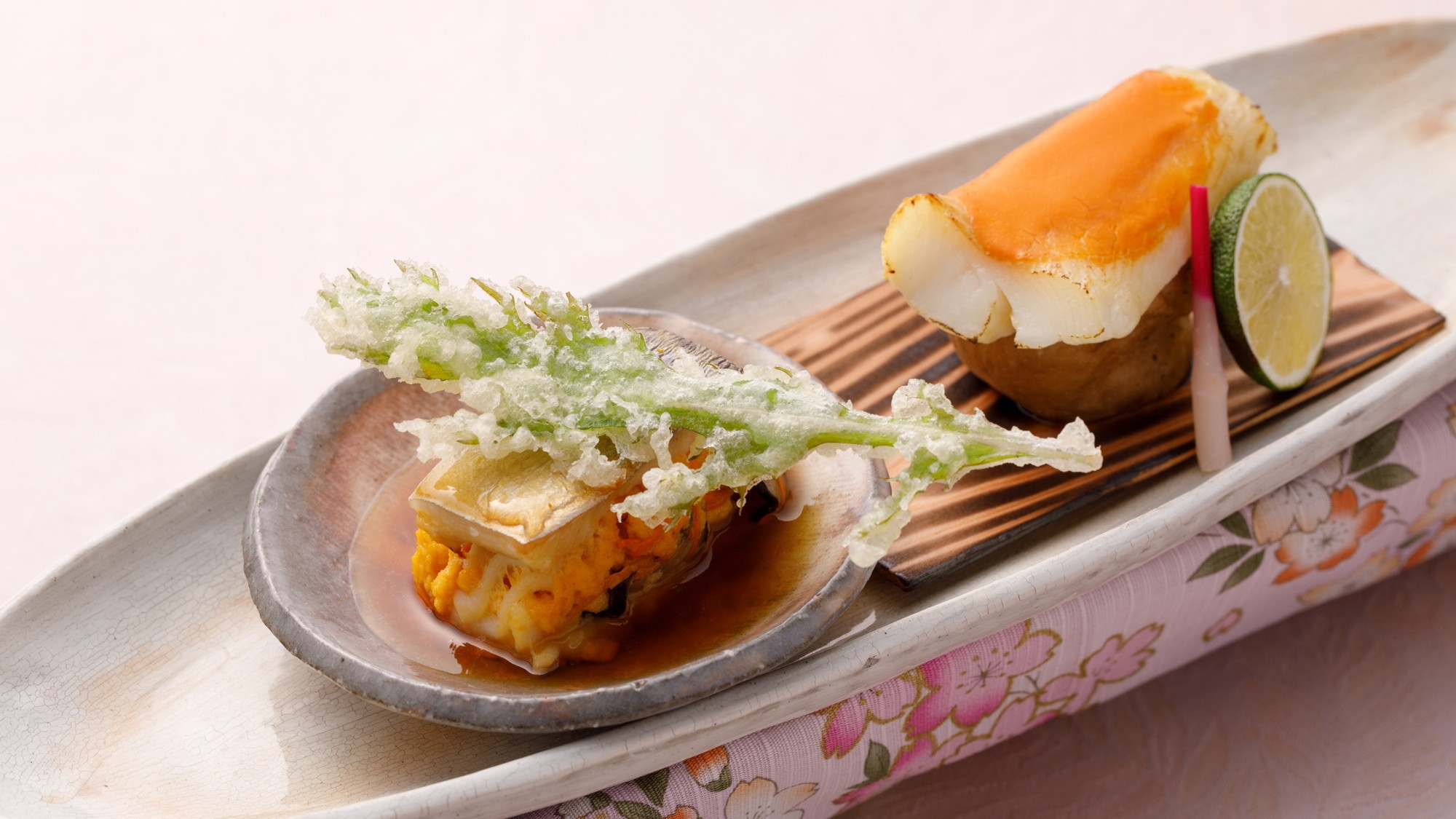 季節の彩りを愉しむ会席プラン【基本料理−華】