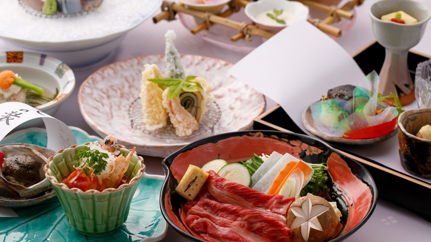 お部屋で温泉を楽しむ特別な時間〜【温泉付き客室プラン】【特選料理−雅】