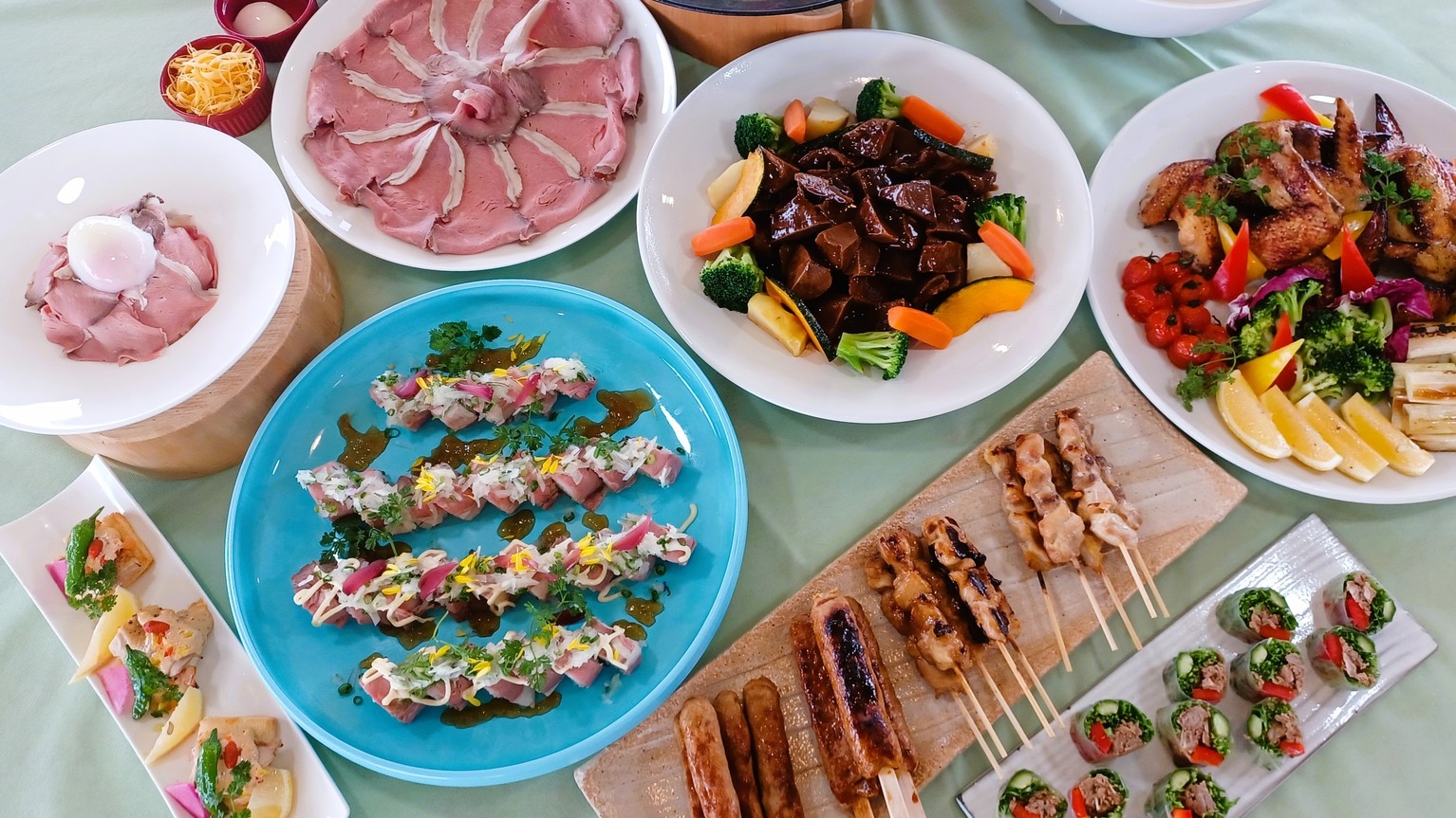 【楽天月末セール】初夏のスペシャリティ「多彩な肉料理が集合！肉フェア」バイキングプラン