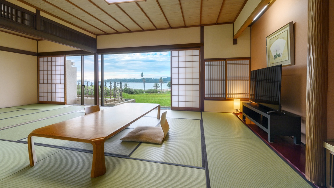 角島大橋側 特別和室 12.5畳+6畳(禁煙)