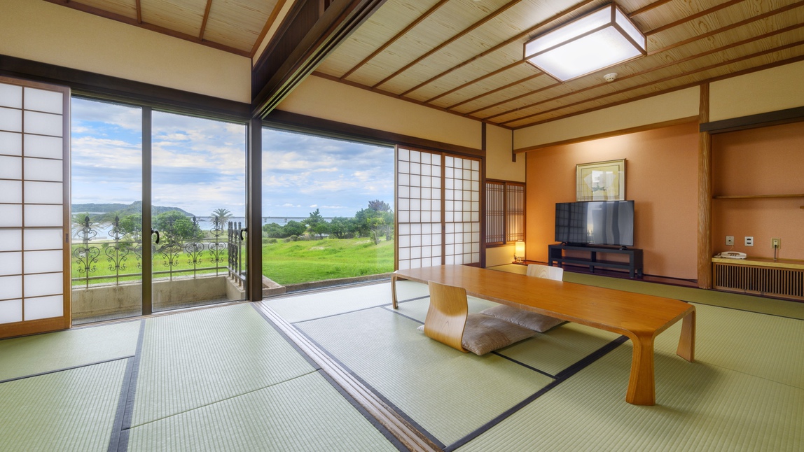 角島大橋側 特別和室 12.5畳+6畳(禁煙)