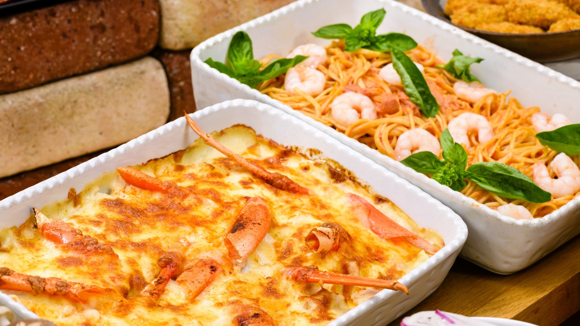 期間限定★プリプリ海鮮を満喫！【エビ・カニ祭り】ごちそうバイキング宿泊プラン