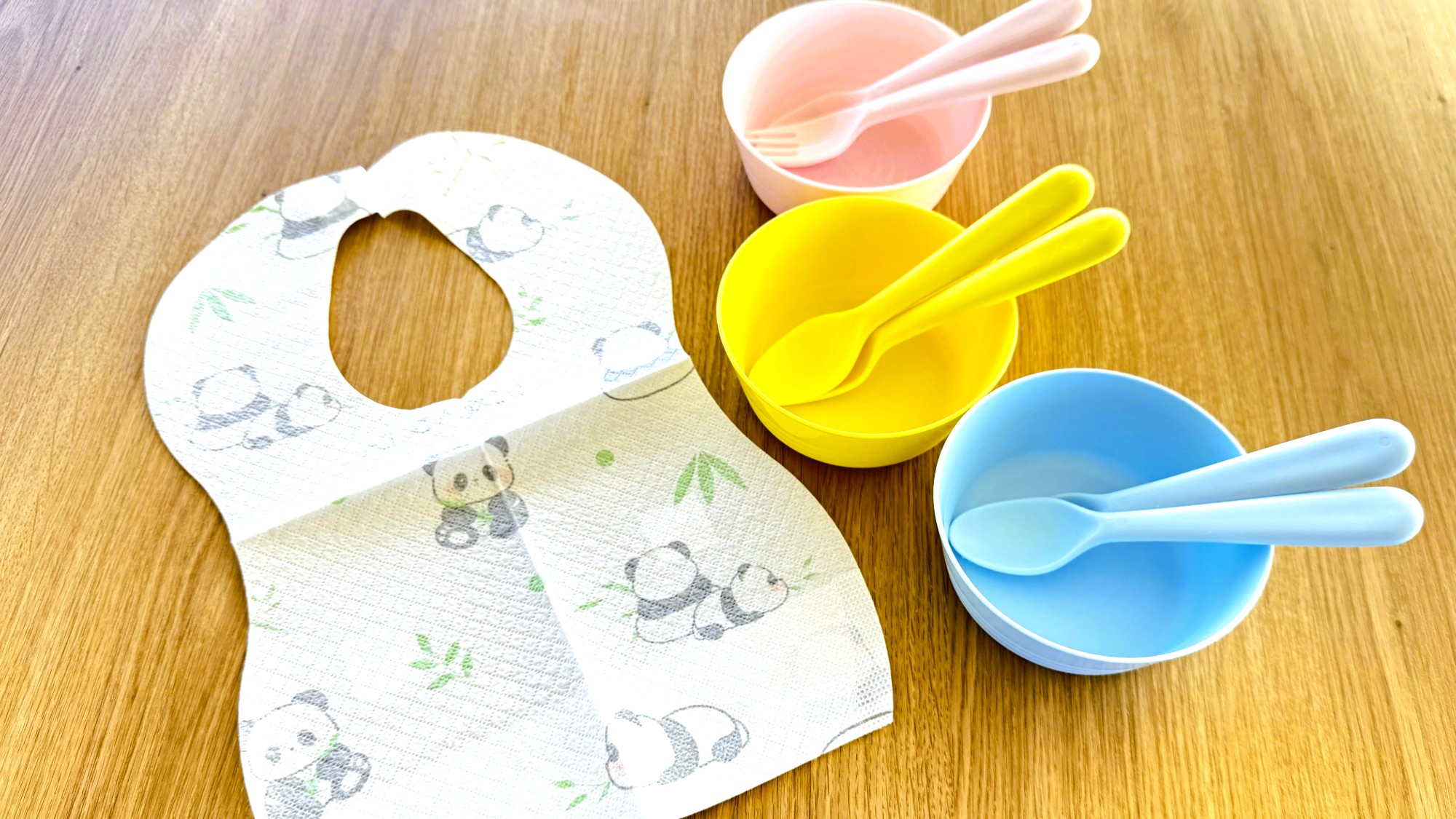 【ウェルカムベビーの宿】お子さまの食器やチェア、ペーパースタイなど