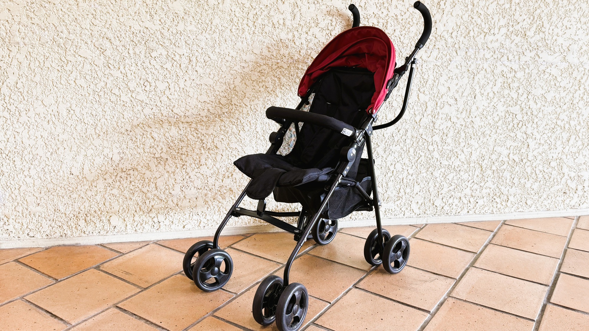 【ウェルカムベビーの宿】ベビーカーレンタルの用意がございます。