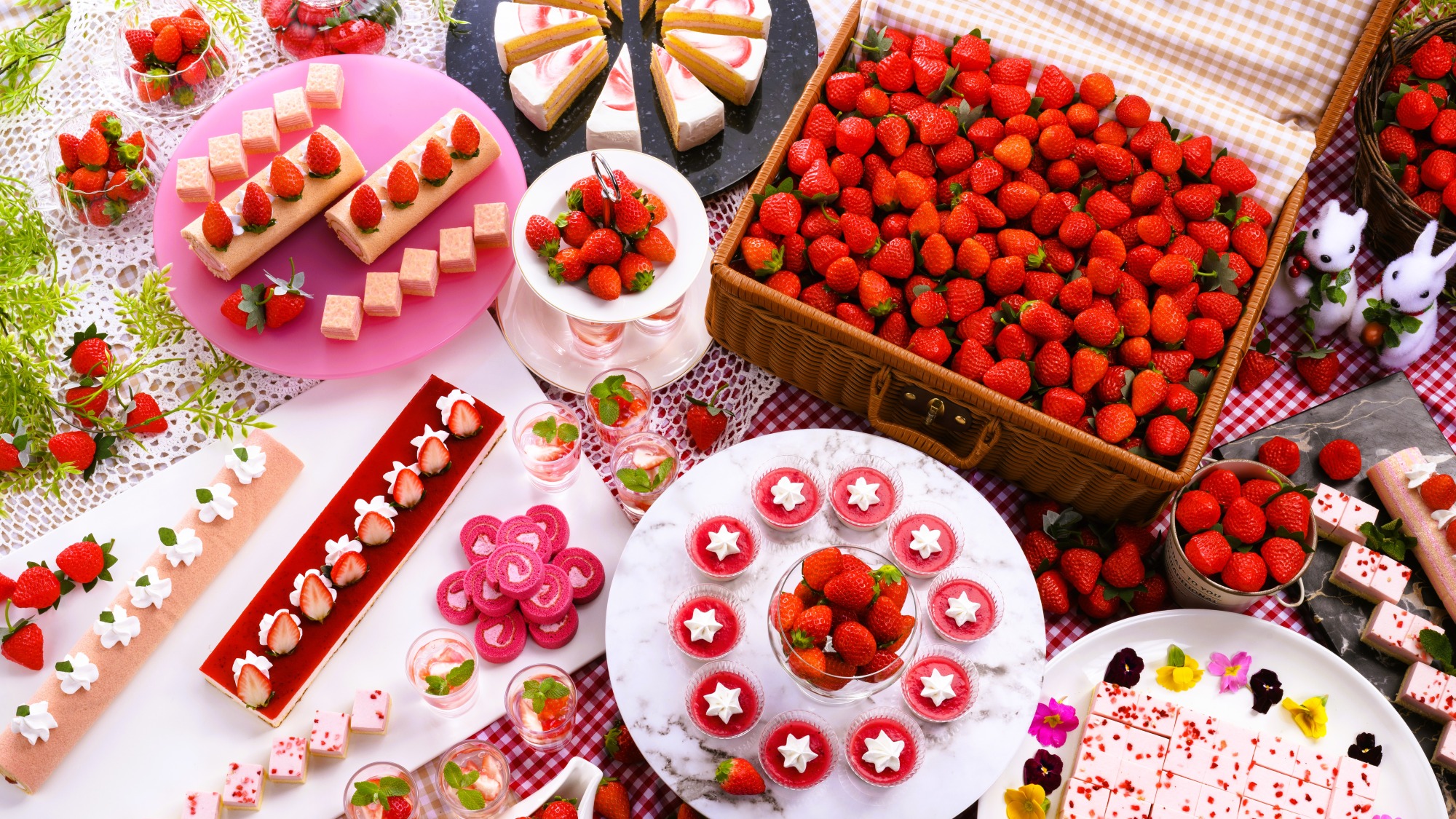 3月20日～5月10日限定「ストロベリー＆キッズバイキング」苺いっぱい！