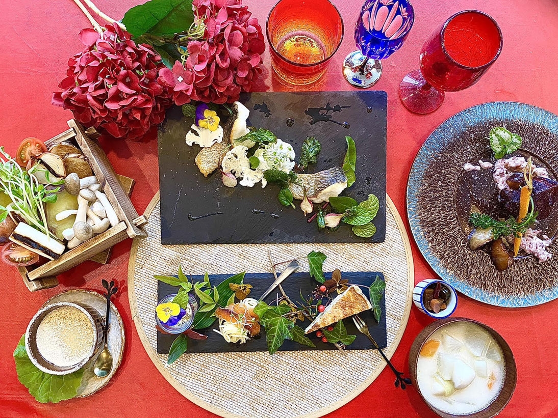 【スタンダート2食　メインは肉と魚2品　朝食は和食】安曇野を満喫！