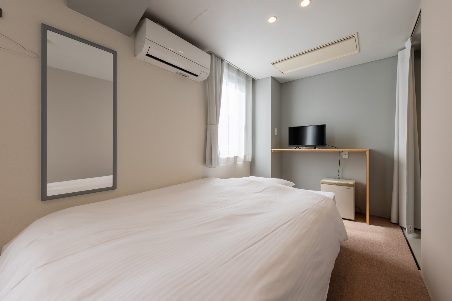 【基本プラン】金沢駅徒歩5分♪最大2名(ダブルベッド1台）・Crasco旅音207号室