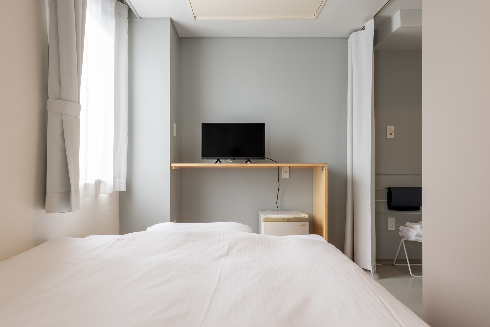 【基本プラン】金沢駅徒歩5分♪最大2名(ダブルベッド1台）・Crasco旅音207号室