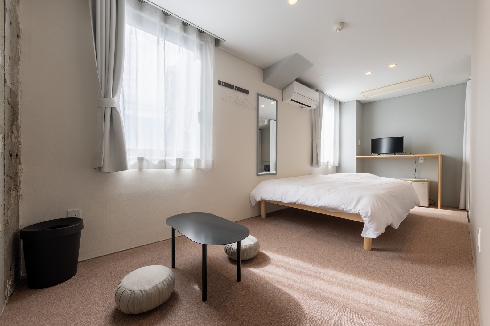 【基本プラン】金沢駅徒歩5分♪最大2名(ダブルベッド1台）・Crasco旅音307号室