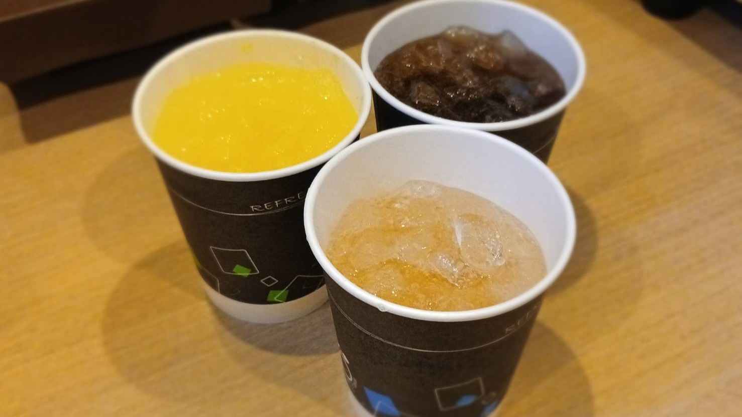 ドリンクコーナー（一部）