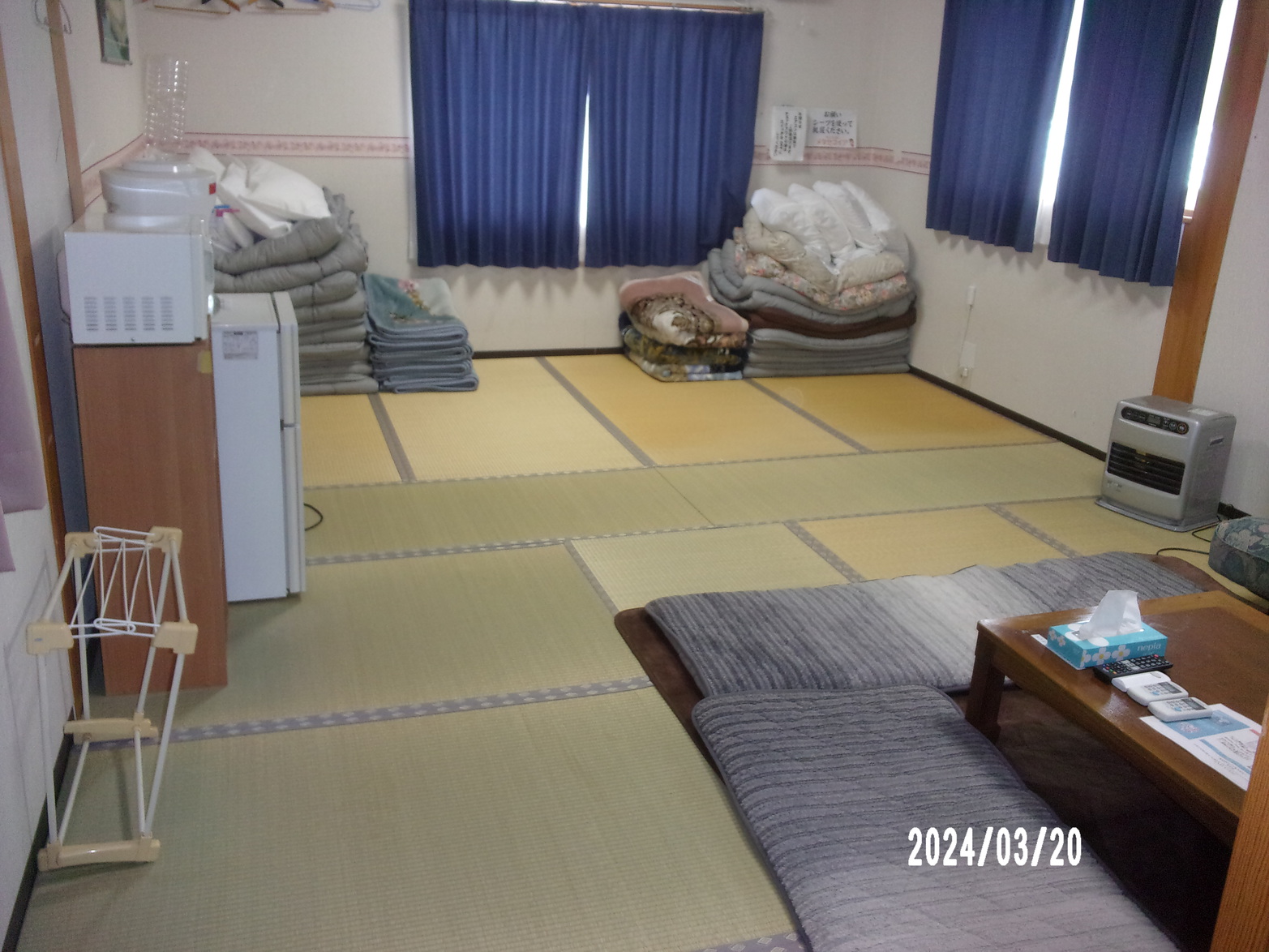 ちょっぴり広いお部屋　８名様くらい宿泊できます