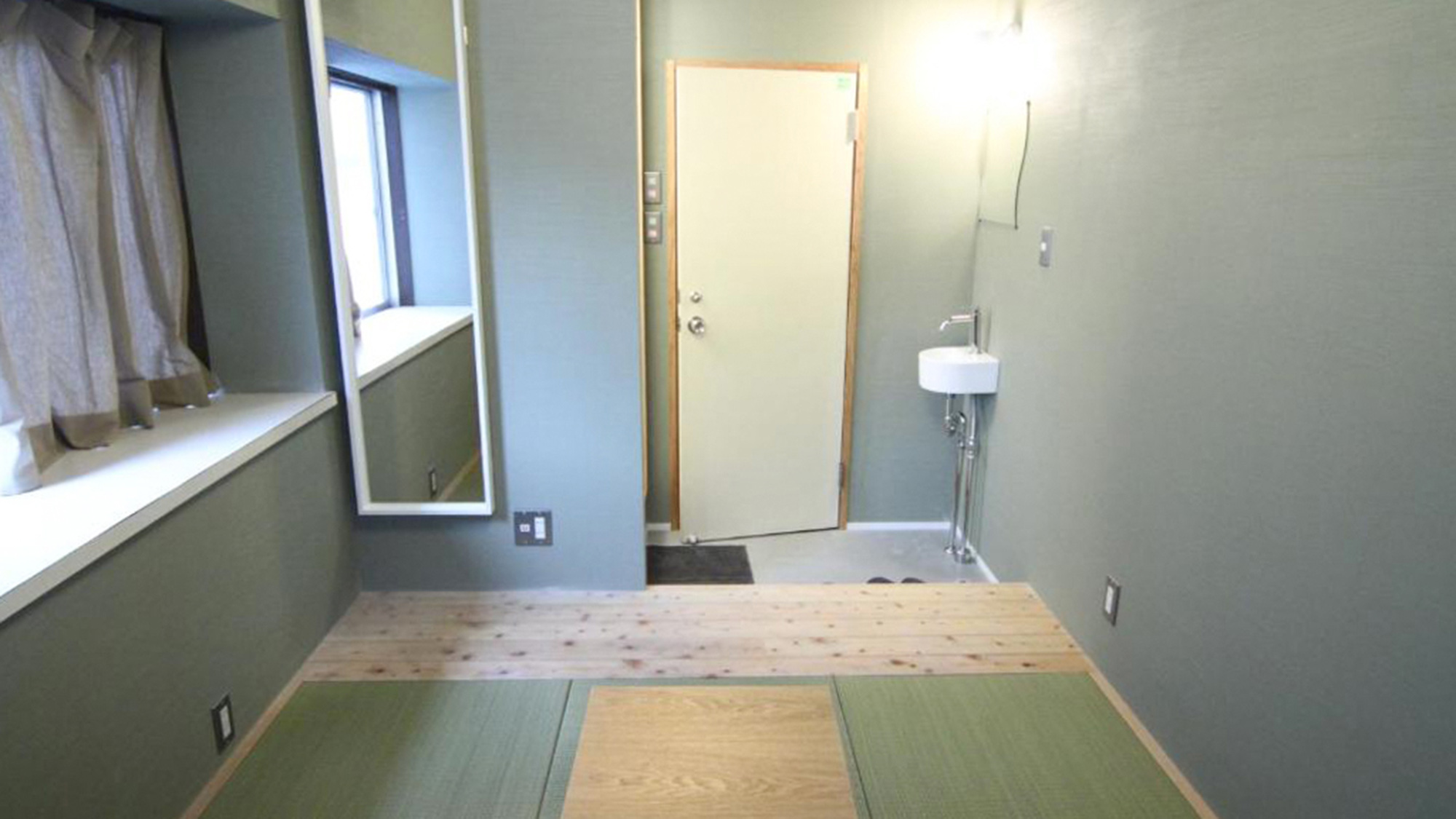 【新館和室ツイン】お部屋にシャワー・手洗台を完備しております