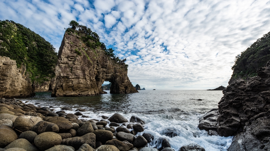 周辺：浮島海岸