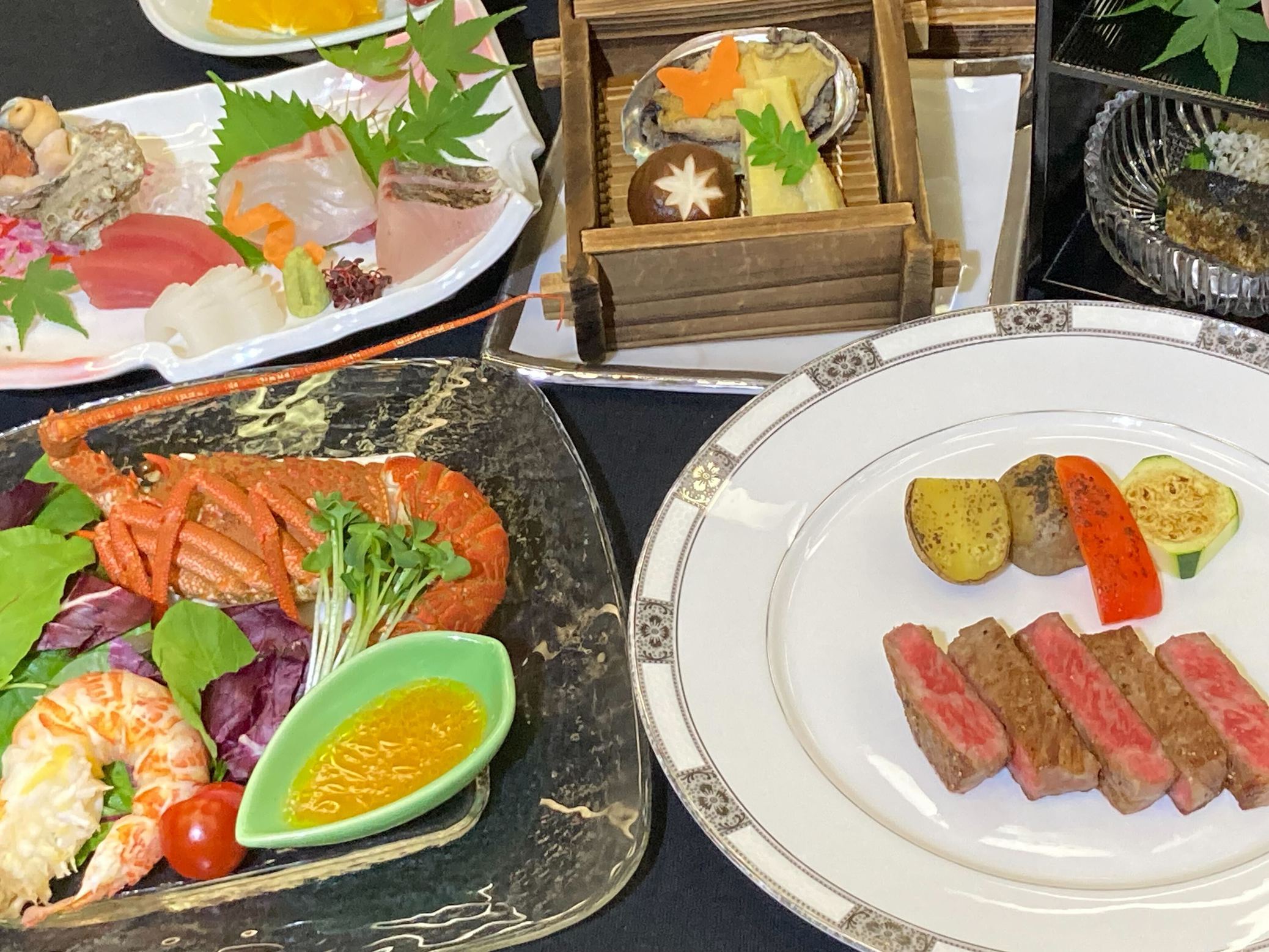 【白浜極み御膳】展望レストランで白良浜を一望！◆四季折々の美食献立×オーシャンビュー客室＜1泊2食＞