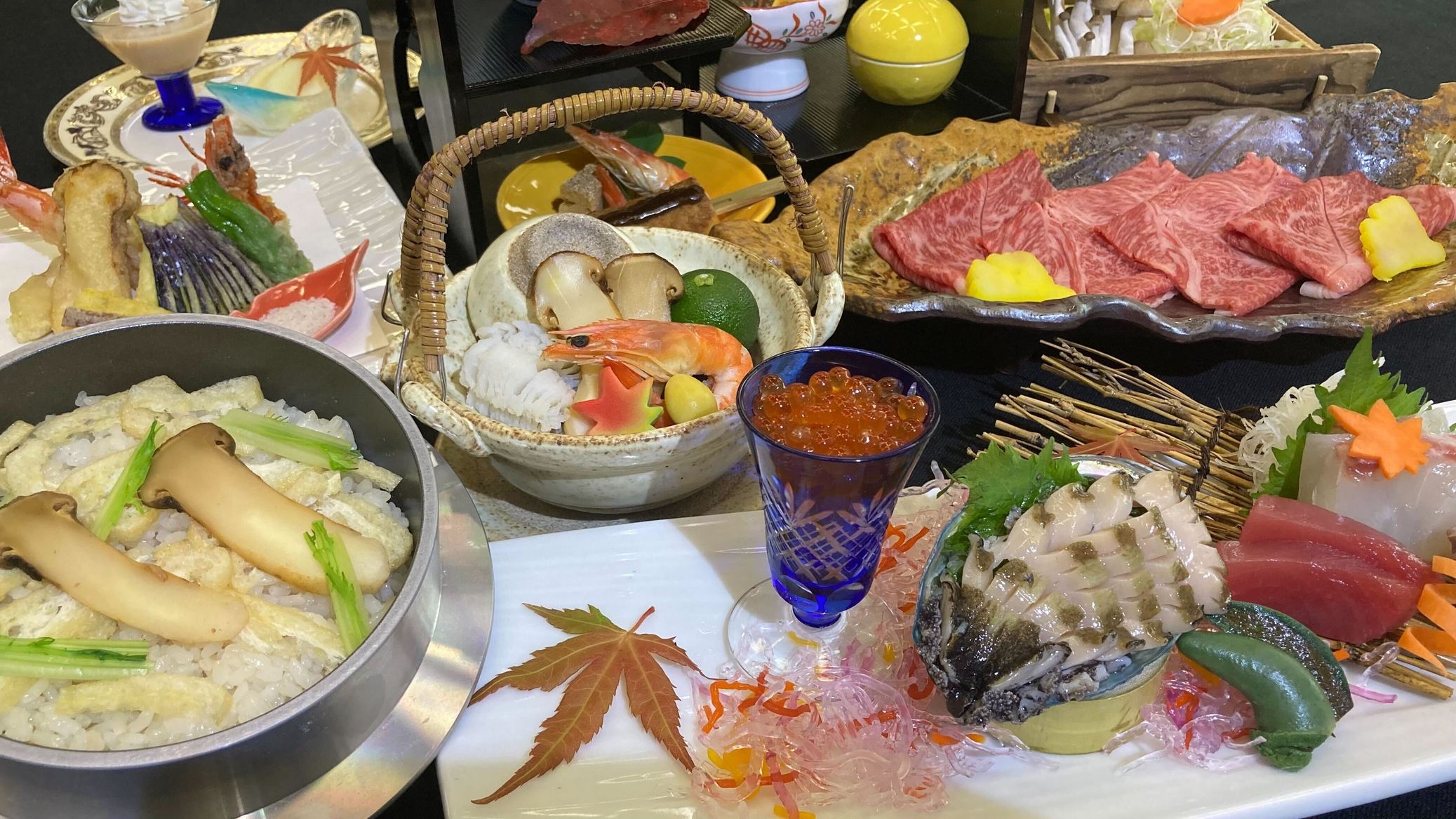 【白浜極み御膳】展望レストランで白良浜を一望！◆四季折々の美食献立×オーシャンビュー客室＜1泊2食＞