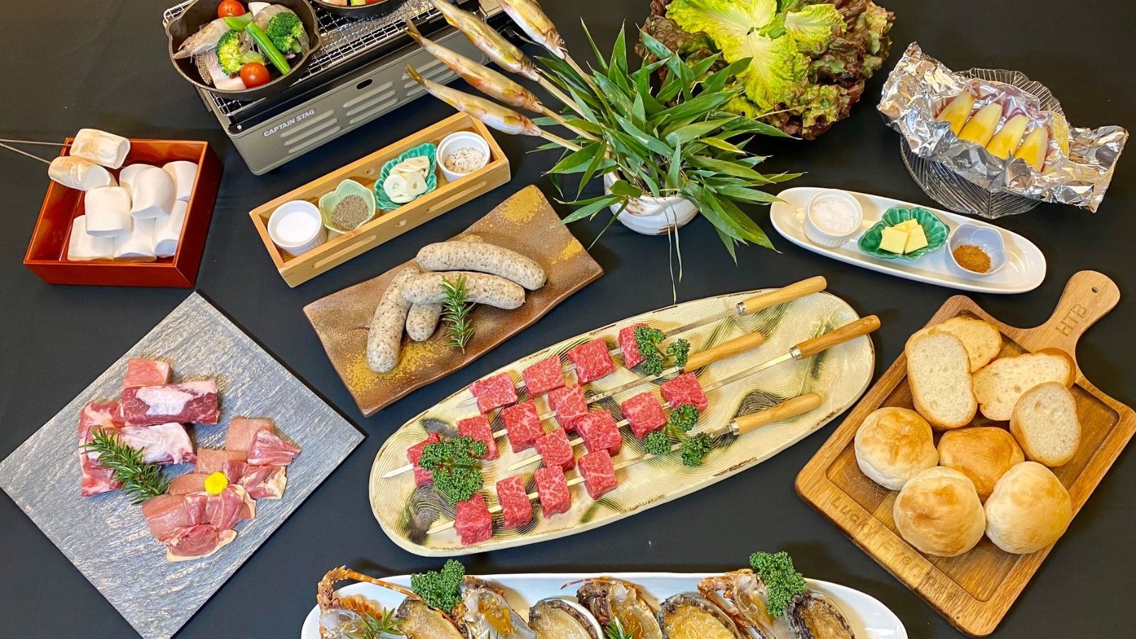 【BBQ◆準備片付け不要！】近江大倉和牛と地産品のBBQ｜ペット泊まれる専用庭付きヴィラ＜1泊2食＞