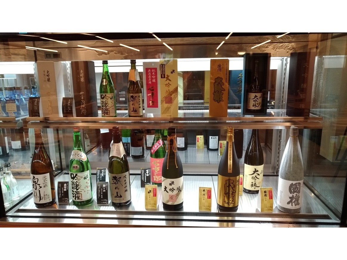 日本酒　品揃え一例
