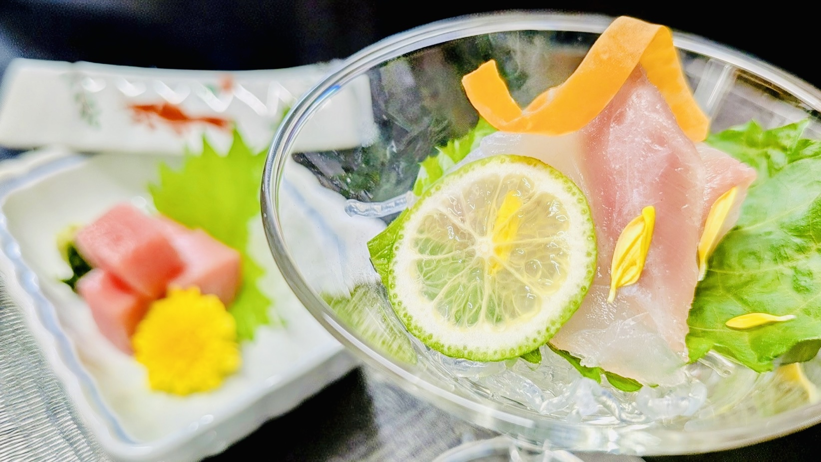 【春会席・お造り(一例)】本鮪と本日のお造り